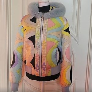 Emilio Pucci printed puffer jacket